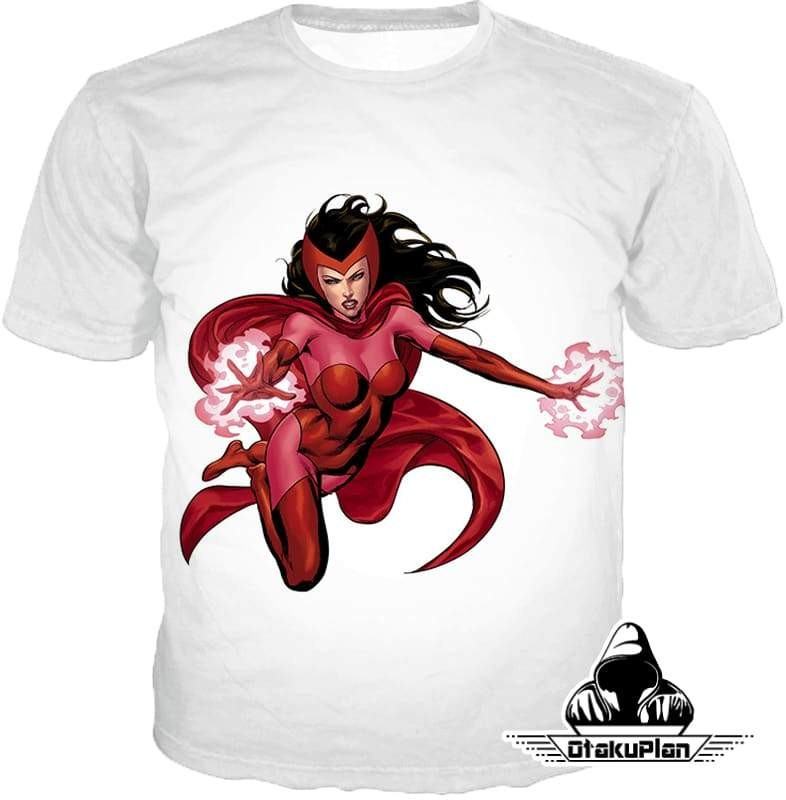 Comic Book Superhero Scarlet Witch Awesome Chaos Magic Action