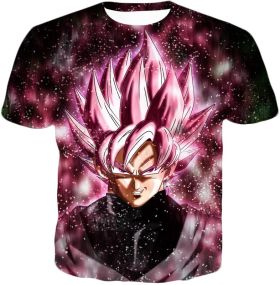 Dragon Ball Z Super Saiyan Rose Black Goku T-Shirt