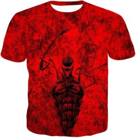 Deadly Spider Hero Villain Carnage Blood Red T-Shirt SP115