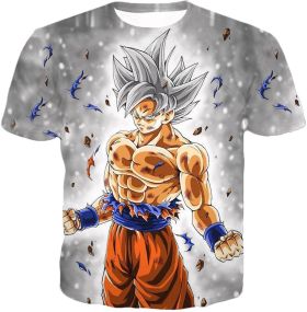 Dragon Ball Z Silver Mastered Ultra Instinct Goku T-Shirt
