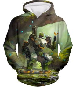 Overwatch Curious Robot Bastion Hoodie OW120