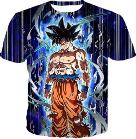 Dragon Ball Z A Surging New Power Goku Ultra Instinct Sign T-Shirt