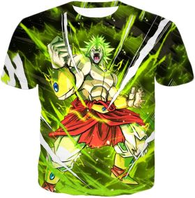 Dragon Ball Super Broly Legendary Super Saiyan Ultimate Action Graphic Anime T-Shirt DBS164