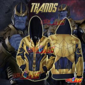 Thanos Hoodie Cosplay Jacket Zip Up