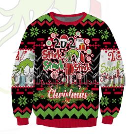2022 Still Stink Stank Stunk 3d Printed Ugly Christmas Sweatshirt