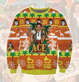 2023 Ace Ventura Animal 3D Printed Ugly Christmas Sweatshirt