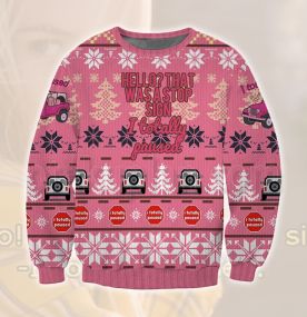 2023 Clueless I Totally Paused 3D Printed Ugly Christmas Sweatshirt