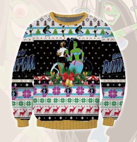 2023 Danny Phantom Sexy Desiree 3D Printed Ugly Christmas Sweatshirt