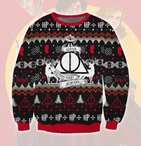 2023 Harry Potter Severus Snape After All This Time Always 3D Printed Ugly Christmas Sweatshirt