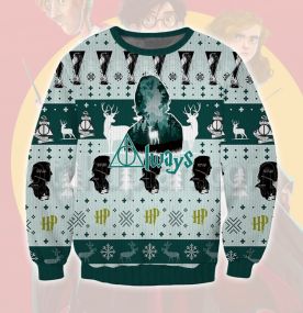 2023 Harry Potter Severus Snape Kind And Brave 3D Printed Ugly Christmas Sweatshirt