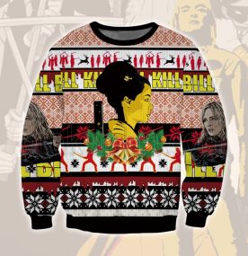 2023 Kill Bill O-Ren Lshii 3D Printed Ugly Christmas Sweatshirt