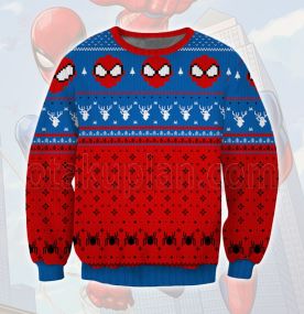 2023 Spider Hero Comic Classics 3D Printed Ugly Christmas Sweatshirt