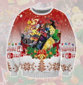 2023 Switch What I Want For Christmas 3D Printed Ugly Christmas Sweatshirt