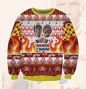 2023 Talladega Nights Ricky Wonder Cal Naughton Jr 3D Printed Ugly Christmas Sweatshirt
