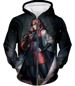 Dragon Ball Super Extremely Cool Android 21 HD Graphic Anime Promo Zip Up Hoodie DBS210