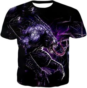 Black Spider Hero AKA Venom Printed T-Shirt VE025