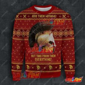 300 Everything 3D Print Ugly Christmas Sweatshirt