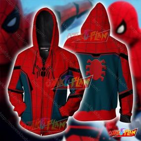 Spider-Man Far From Home 2019 Hoodie Cosplay Jacket Zip Up