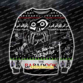 3D All Over Print The Babadook Horror Film Ugly Christmas Sweatshirt