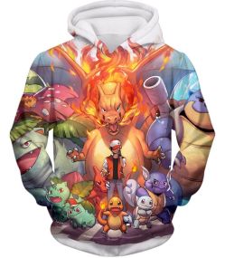 Ash Ketchum All Cool First Generation Awesome Hoodie