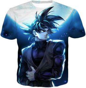 Dragon Ball Z Black Goku Moon Night T-Shirt