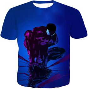 Super Cool Web Hero Spider Hero Dark Blue T-Shirt SP043