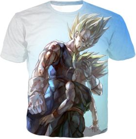 Dragon Ball Z Majin Vegeta And Trunks T-Shirt