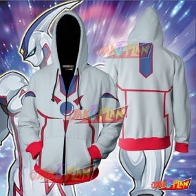 Yu-Gi-Oh! Elemental HERO Neos Hoodie Cosplay Jacket Zip Up