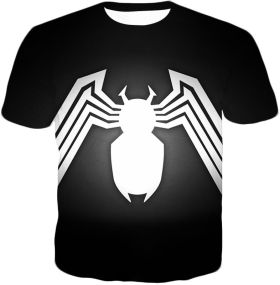 Cool Venom Logo Promo Black T-Shirt SP006