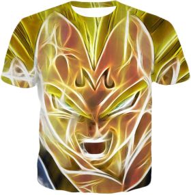 Dragon Ball Z Majin Vegeta Super Saiyan T-Shirt