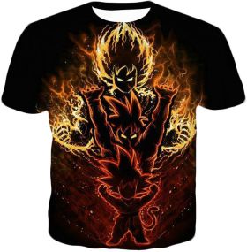 Dragon Ball Z Kid Goku Evolution T-Shirt