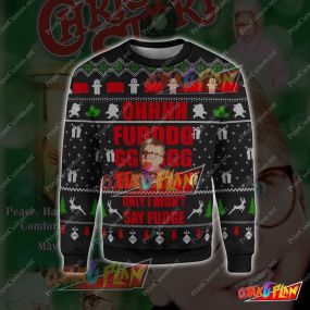 A Christmas New Year Winter Story Ohh 3D Print Ugly Christmas Sweatshirt