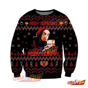 Abby Normal 3D Print Ugly Sweatshirt