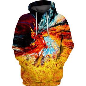 Abstract Fire Hoodie / T-Shirt