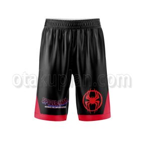 Across The Spider Verse Miles Morales Basketball Shorts