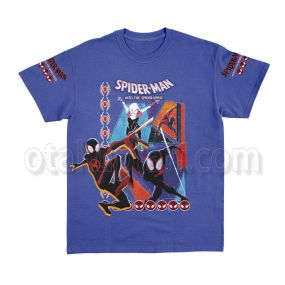 Across The Spider Verse Miles Morales Streetwear T-shirt