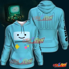 Adventure Time Beemo All Over Print Pullover Hoodie