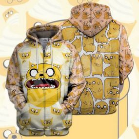 Adventure Time Jake all over print Hoodie / T-Shirt