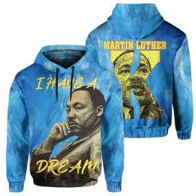 Africa I Have A Dream Martin Luther King Pullover Hoodie