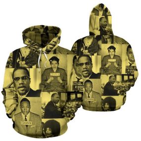 African Hoodie Civil Rights Leaders Vintage