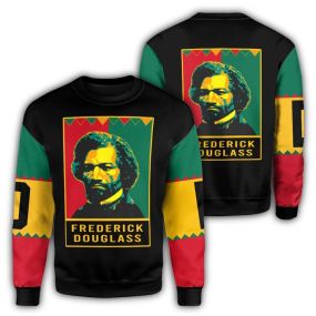 African Sweatshirt Frederick Douglass Black History Month Style Men Sweatshirt