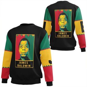 African Sweatshirt James Baldwin Black History Month Style Women Sweatshirt