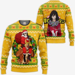 Aizawa x All Might Ugly Christmas Sweatshirt MHA Hoodie