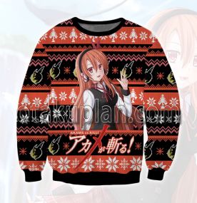Akame Ga Kill Chelsea 3D Printed Ugly Christmas Sweatshirt
