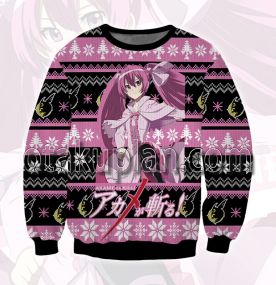 Akame Ga Kill Mine 3D Printed Ugly Christmas Sweatshirt