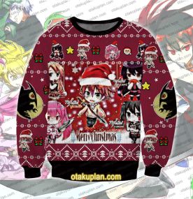 Akame Ga Kill Night Raid Ugly Christmas Sweatshirt