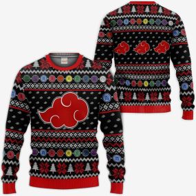 Akatsuki Ugly Christmas Sweatshirt Hoodie 1