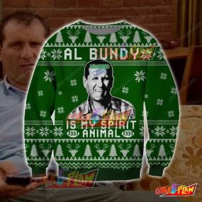 Al Bundy Knitting Pattern 3D Print Ugly Sweatshirt