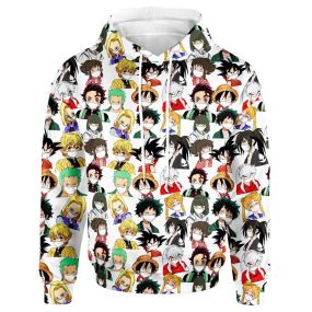 All Character Anime Hoodie / T-Shirt