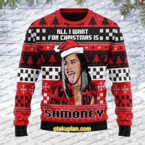 All I Want For Is Some Money 3D Print Ugly Christmas Sweatshirt